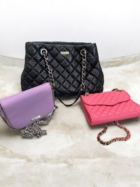Designer Bag Bundle LOT: Kate Spade(2), Rebecca Minkoff (1)